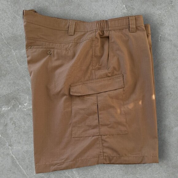 Tru-Spec 24-7 Series Simply Tactical Big and Tall Beige Khaki Cargo Shorts Sz 50 - Picture 3 of 10